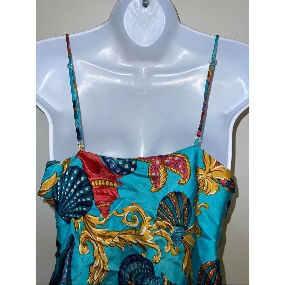 100% Silk Victoria’s Secret Seashells Ocean Pajama Set - Picture 10 of 10